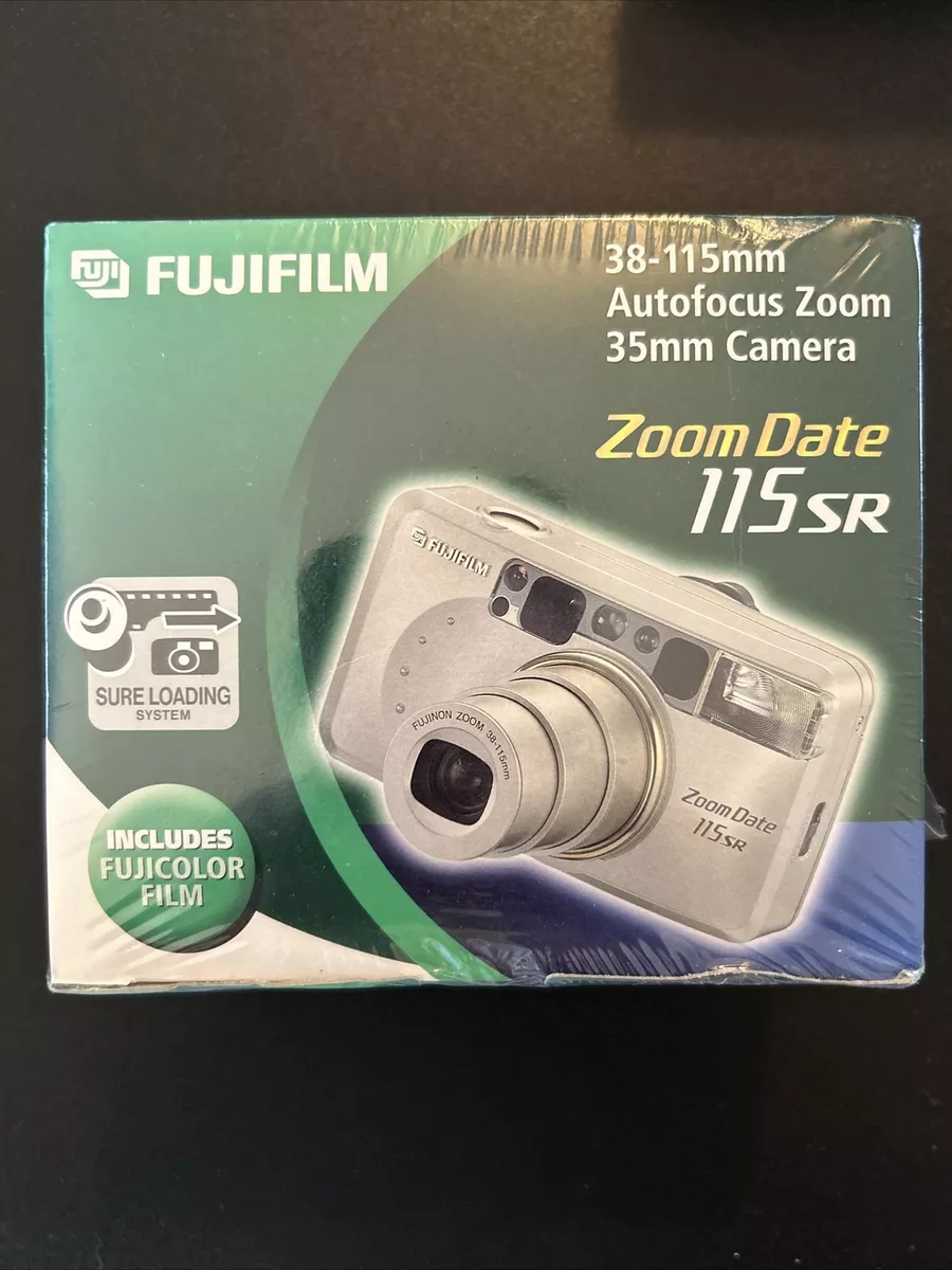 NEW! 🔥 Fujifilm Zoom Date 115SR Point & Shoot 35mm Film Camera from JAPAN