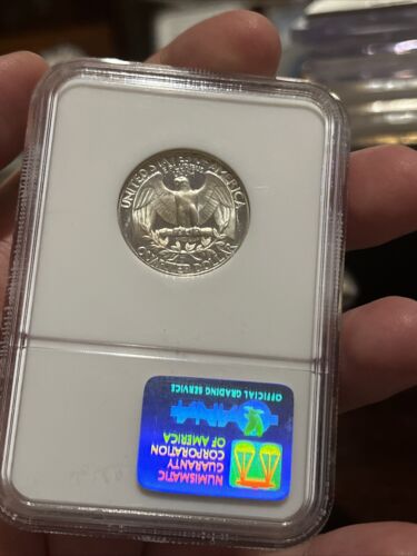 1964 PF 67 Ultra Cameo Top Pop Washington NGC Graded Old Slab Insane Cameo - Picture 5 of 8