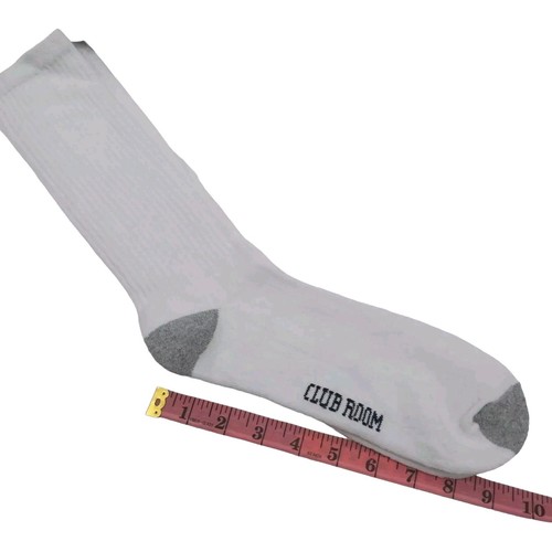 Men's Club Room 3 Pack Over the Calf Cushioned Tube Socks One Size NWT - Picture 3 of 3