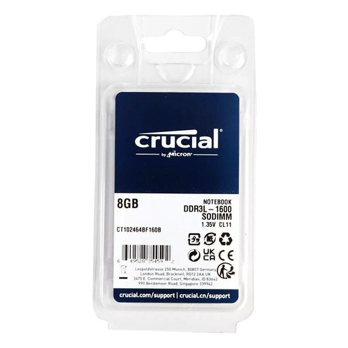 CRUCIAL CT8G4SFS8266 8GB DDR4 2666 SO-DIMM RAM Memory | eBay