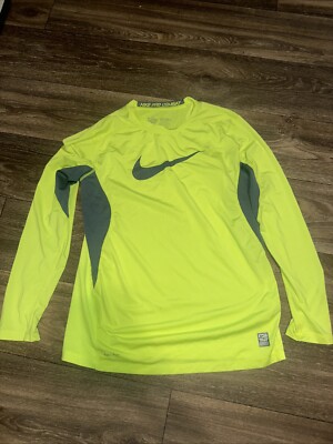 Nike Pro Combat Fitted Compression Long Sleeve Youth XL #JJ