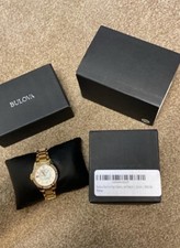 Bulova women  s Marine Star Watch