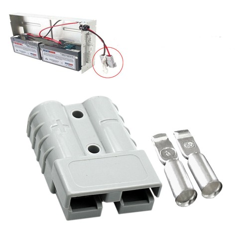 1-20Pcs For Anderson Style Plug Connectors 50 AMP 6AWG 12-24V DC Power Tool Kits - Picture 3 of 12