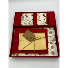 Vtg Barnes Noble Holiday Pencil Sketch Set 3 Books Pencils Acid Free Paper NIB