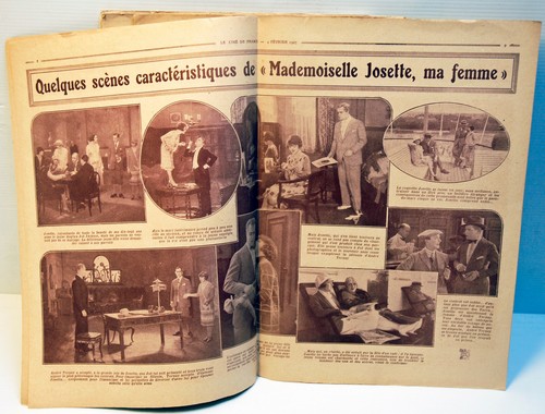 RARE - 4 issues of the magazine Hebdomadaire ""LE CINE de FRANCE"" - 1926 / 27 - Picture 3 of 3