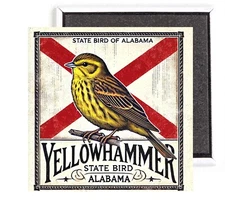 Yellowhammer FRIDGE MAGNET state bird of Alabama