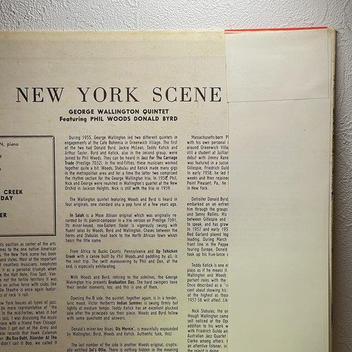 George Wallington Quintet Featuring Phil Woods, Donald Byrd The New York Scene - Picture 9 of 13