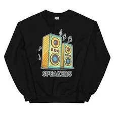 Speakers Party Supplies Birthday Event Crewneck Sweatshirt