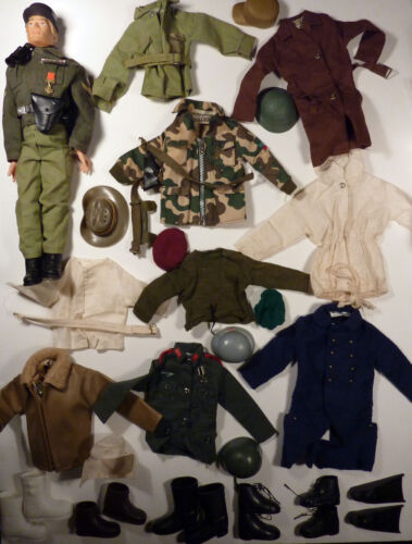 Action Man, Action Joe Figurine et TRES nombreux accessoires indivisibles BE