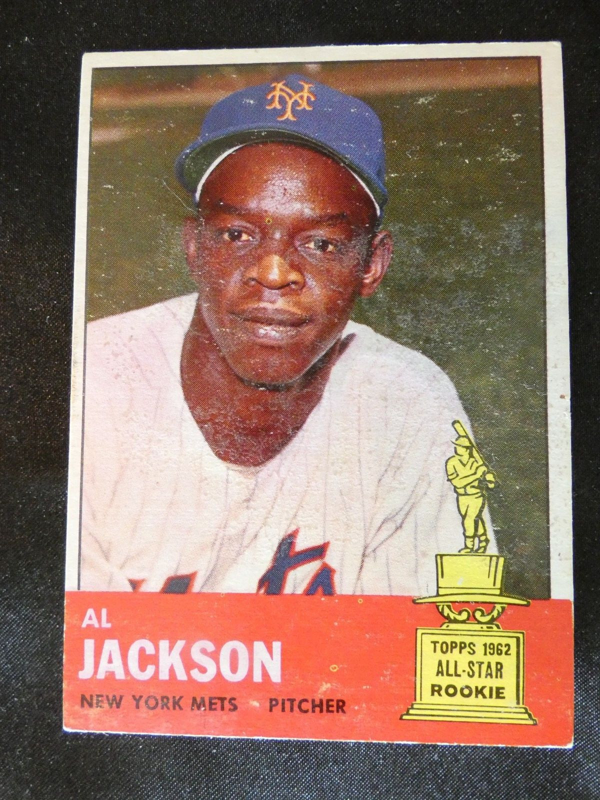 1963  BASEBALL  CARD #111 AL JACKSON