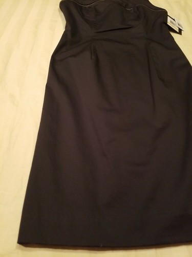 NEW Marc New York Andrew Marc Black A-Line Sleeveless Zip Closure Dress Womens 2 - Picture 2 of 12