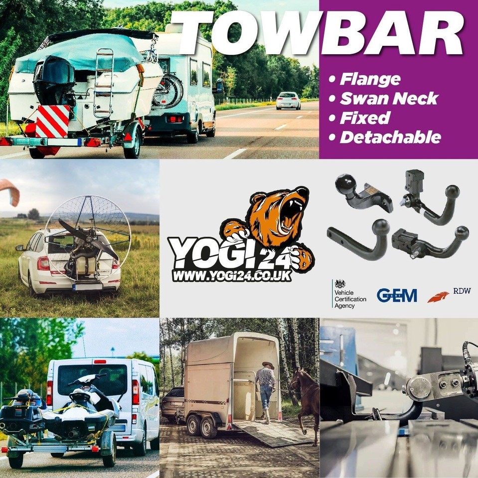 Tow Bar For Mitsubishi L200 Double Cab (2015) & NO ELECTRICS M334 eBay