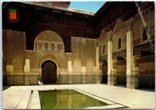 Postcard - Ben Youssef Madrasa, Marrakesh, Morocco