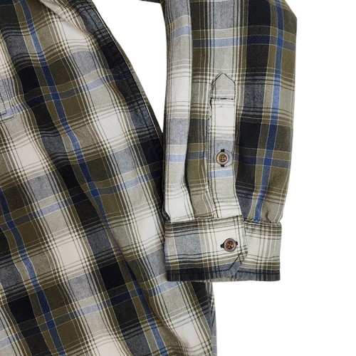 Carhartt Shirt Men's XL Plaid Button Down Relaxed Fit Workwear - Picture 4 of 8