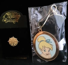 Disney Auctions Tinker Bell Close-Up (Lanyard & Pin)~LE 1000~Set# 30377~NEW!