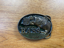 Bass Anglers Sportsman Society 1986 Belt Buckle