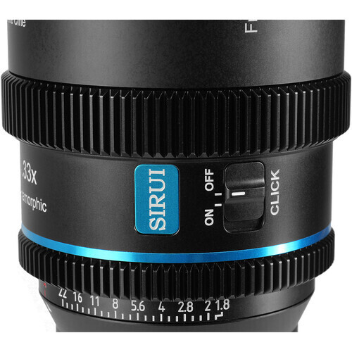 Sirui 40mm T1.8 1.33x S35 AF Anamorphic Objektiv für E Mount Kameras, A6500, A6700 - Bild 12 von 14