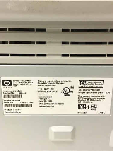 HP LaserJet 3015 - Q2669A Laserdrucker 32 MB mit Toner & Netzkabel, KOSTENLOSER VERSAND - Bild 7 von 13