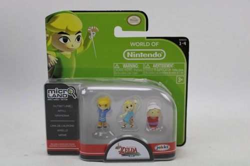 Lotto World of Nintendo Legend of Zelda Wind Waker Micro Land nuovo/sigillato - Foto 3 di 22