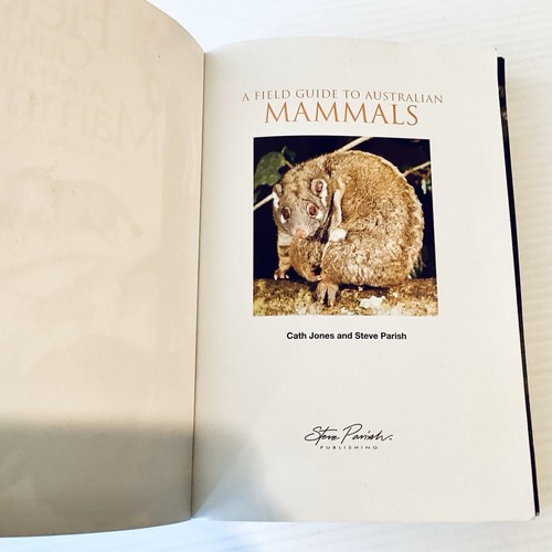 Field Guide to Australian Mammals Jones & Parish PB Book 2006 Nature Marsupials - Picture 5 of 17