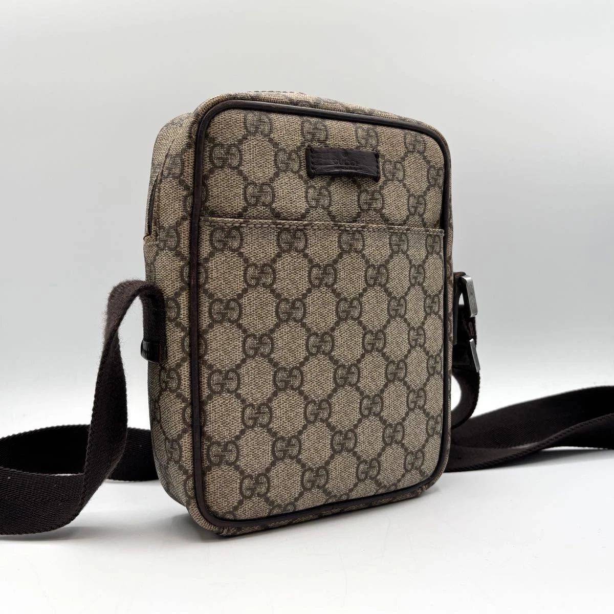 Gucci Sac à Bandoulière Diagonale GG Supreme Logo PVC Homme et Femme 090