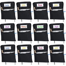 Large 18 Inches Chairback Buddy Pocket Chart Student Chair Pockets Chair Back