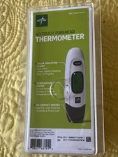 Medline Infrared No-Touch Forehead Thermometer,White/Black