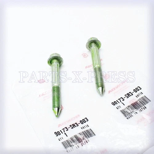 TWO GENUINE HONDA CIVIC CR-V ACURA INTEGRA LOWER ABSORVER SUSPENSION Bolt 10x80
