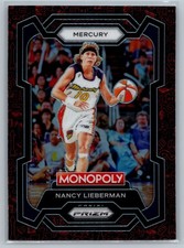 2024 Panini Prizm Monopoly Nancy Lieberman #27 Red Prizm Classic Icons Mercury