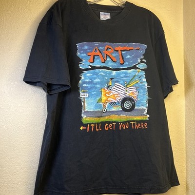  Fred Babb Art  Get You There American Style Magazine Folk Surreal Paint Sz L)25