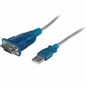 Startech 17In 43Cm 1-Port Usb To Serial Adapter Cable Usb-A To Db9 Rs232 Usb To