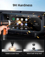 Anti-Glare Matte Screen Protector for 2024-2025 Jeep Wrangler/4xe /Gladiator(...