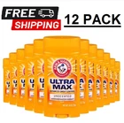 (12-PACK) ARM & HAMMER ULTRA MAX Deodorant, Unscented, Solid Stick, 2.6 Oz