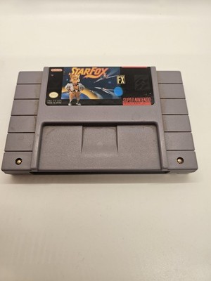 Star Fox SNES Super Nintendo Original Game Cartridge Authentic Tested