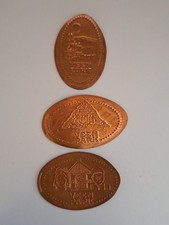 Quetschmünzen Holland Barger Campascuum Veenpark 3 Münzen EX