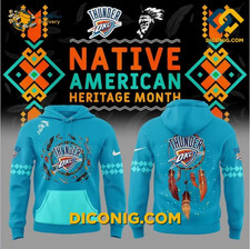 Oklahoma Thund3r Native Heritage Hoodie 3D Gift For Christmas