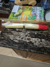 NEW Original Wood Creek Chub Jointed Pikie!! White with Red Head  11 inches 4OZ