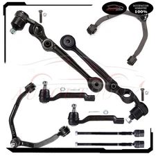 Front Control Arm And Ball Joint Tie Rod End Fit For 1989-1997 Mercury Cougar