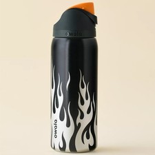 Owala 32oz Chrome Inferno FreeSip Insulated Stainless Steel Water Bottle