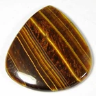 68.15 Ct Natural Tiger Eye Pear Cabochon 41x27x5 Loose Gemstone