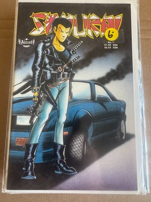 Samurai #1 1987 Aircel Comics Action Indie Barry Blair Key Issue First Print