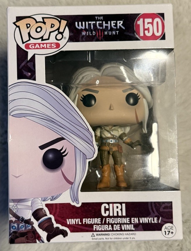Funko Pop #150 Ciri - The Witcher 3 Wild Hunt NUEVO RARO