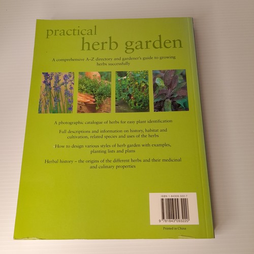 Practical Herb Garden Book Comprehensive A-Z Directory Gardeners Daily Life Book - Bild 2 von 16