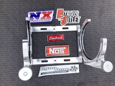 NITROUS BOTTLE BRACKET 10/15LB 7" ALUMINUM W/O-RING