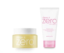Clean it Zero Dry Skin Double Cleansing Bundle Balm and Foam Cleanser