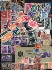 MONDE ! LOT de Timbres anciens depuis 1900 ! NEUFS et Surcharges