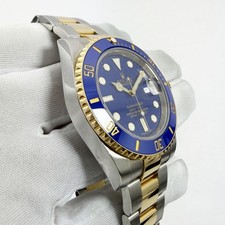 2010 Rolex Submariner Date Bluesy 116613LB 40MM Two-Tone 18K Yg Box Papers 3