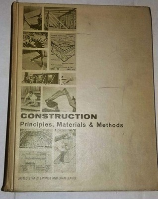 Construction: principles, materials & methods