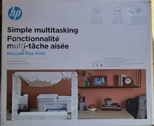 HP DeskJet Plus 4140 Multi Function All in One Printer New in Box SEALED NIB