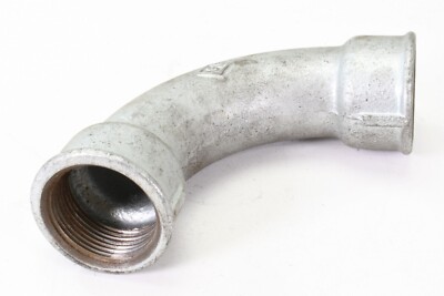 1 1/4'', Pipe bend 90° 1 1/4'' galvanized with internal thread